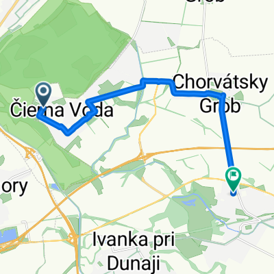 Platanová, Chorvátsky Grob až Grobská, Bernolákovo