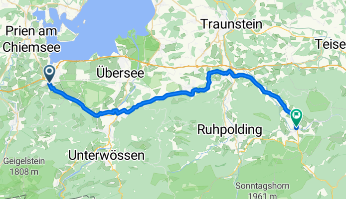 Bernau am Chiemsee - Inzell