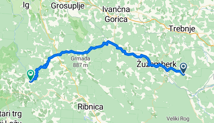 Straža - Nova Vas