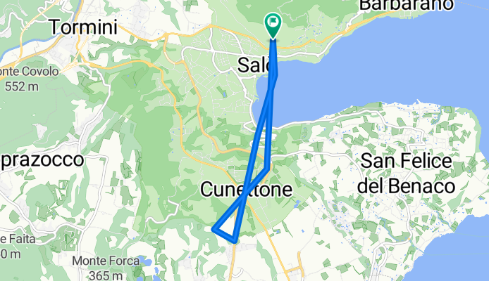 Salò - Puegnago del Garda - Via Panoramica Loop