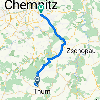 Von Thum bis Chemnitz