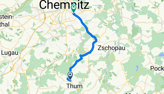 Von Thum bis Chemnitz