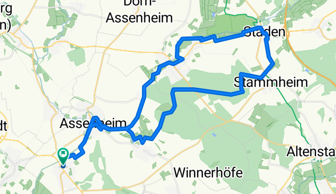 Augasse 1D nach Augasse 1D