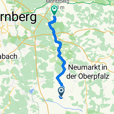 Marktplatz nach Diepersdorfer Hauptstraße