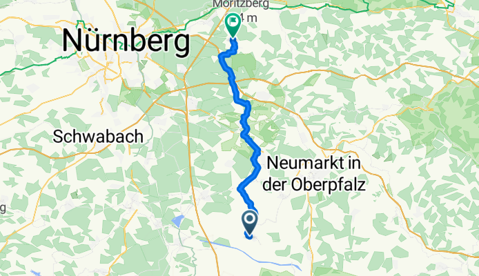 Marktplatz nach Diepersdorfer Hauptstraße