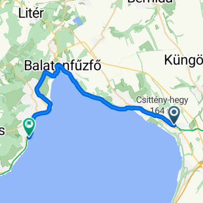 Árpád utca, Balatonakarattya - Kócsag utca, Balatonalmádi
