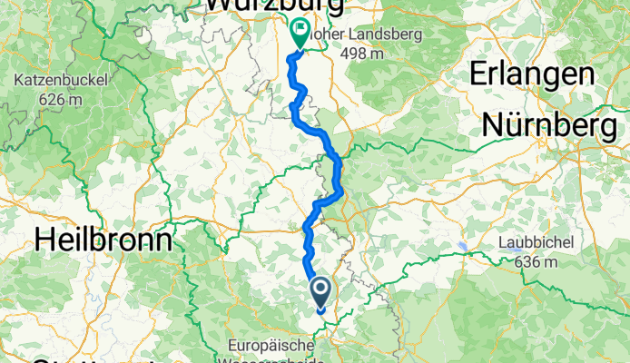 Ellwangen - Ochsenfurt