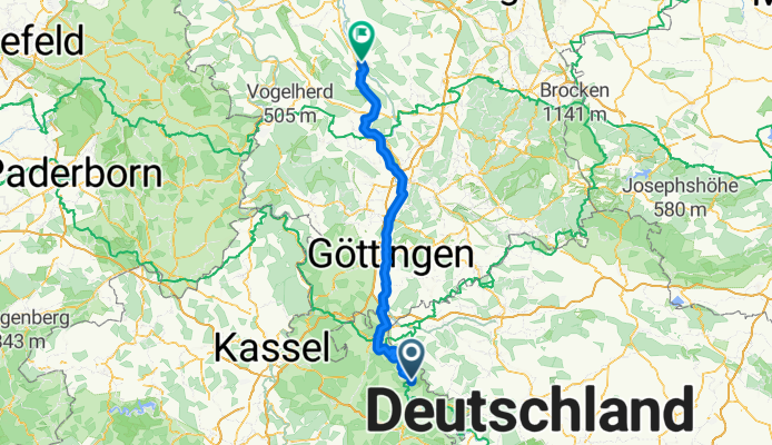 Bad Sooden-Allendorf - Alfeld (Leine)