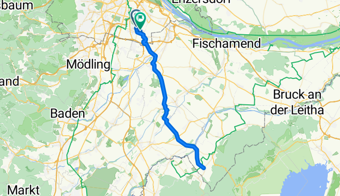 Laaer-Berg-Straße, Vienna to Kurbadstraße, Vienna