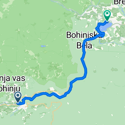 Regionalna Cesta 209, Bohinjska Bistrica - Grajska cesta, Bled