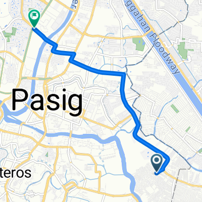 Route from Narra Sankt