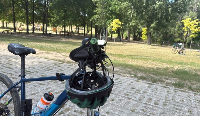 Foto 1 der Bikemap-Route "Bisinger József sétány, Győr - Fő utca, Tápszentmiklós"