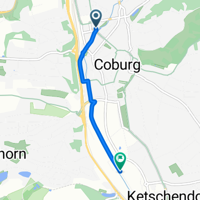 Bahnhofstraße nach Uferstraße