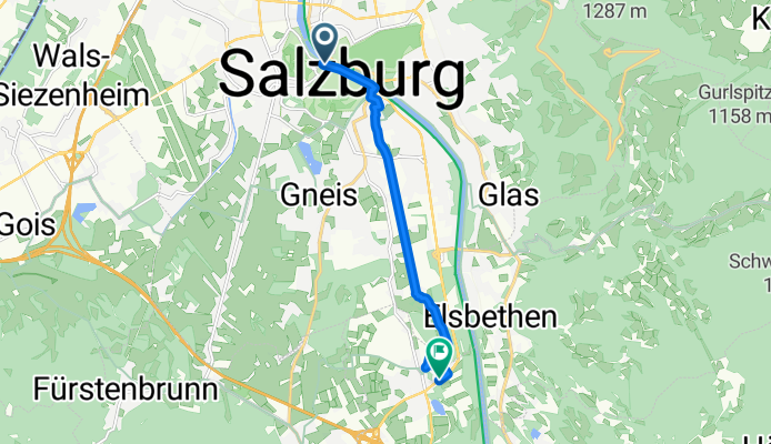 From Salzburg to Anif