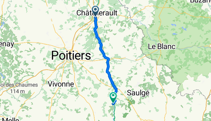Châtellerault - Lussac-les-Châteaux