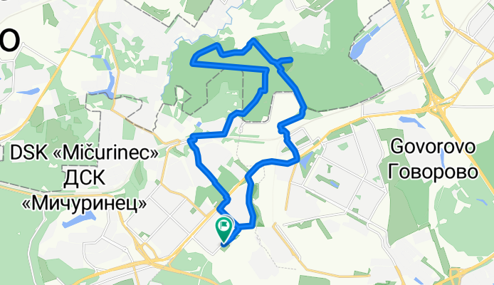 Новоорловская улица, Москва до Новоорловская улица, Москва