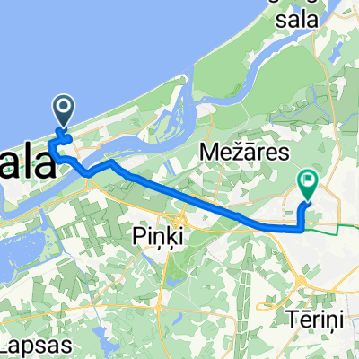 От Vienības prospekts до Anniņmuižas bulvāris