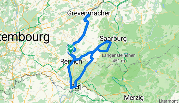 Remich-Grevenmacher-Saarburg-Schengen