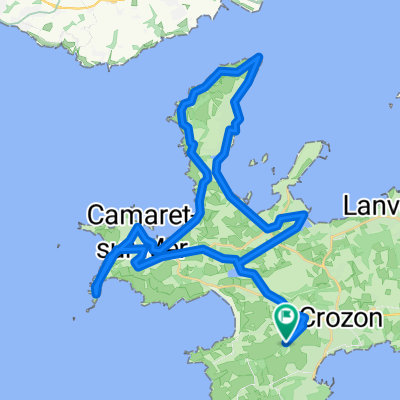 Menez Kerbasguen, Crozon à Menez Kerbasguen, Crozon