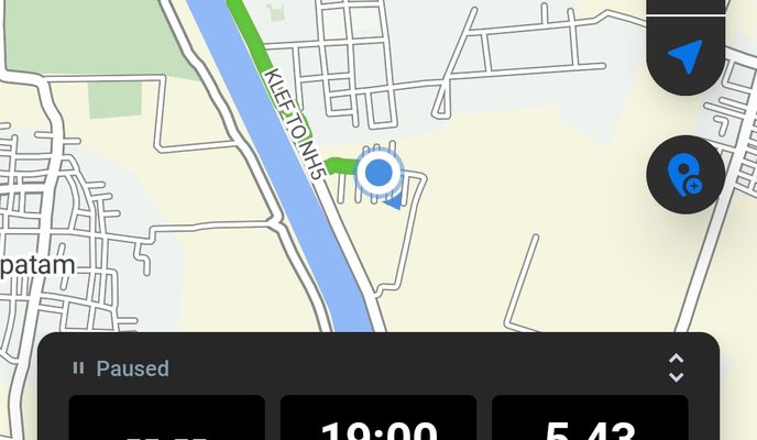 Photo 1 of the Bikemap route "D-218 to CJQF+P38"