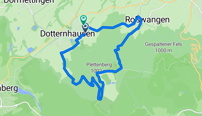 Feierabend Runde Plettenberg - Roßwangen Wanne