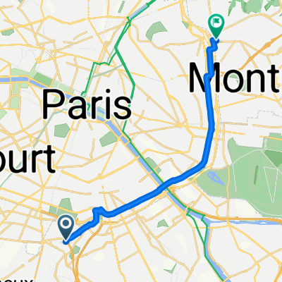 Rue de Stalingrad, Arcueil à Rue des Bruyères, Les Lilas