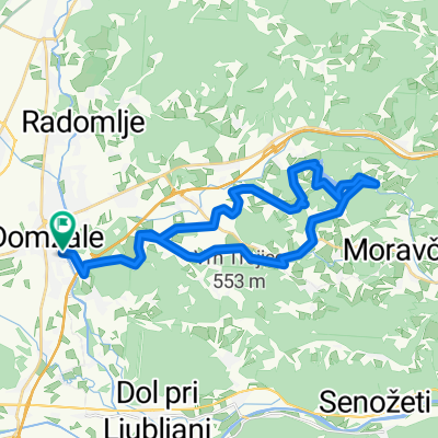 7 - gradisko jezero in mlini moravske doline