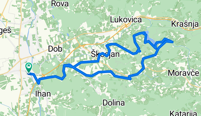 7 - gradisko jezero in mlini moravske doline