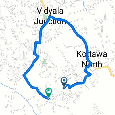 Liyanagoda Road to Liyanagoda Road