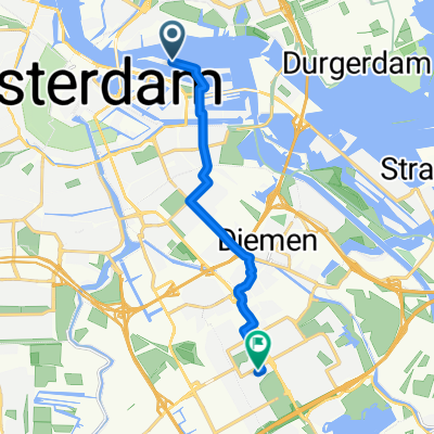 Lamonggracht, Amsterdam to Bijlmer Center (D,F,H), Amsterdam