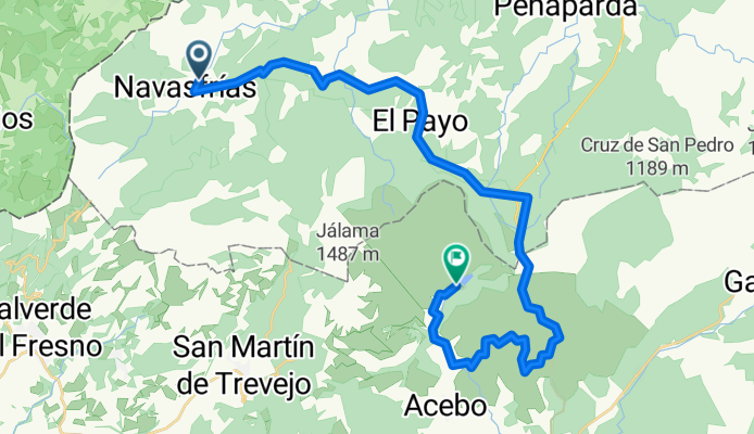 Navasfrías a Acebo