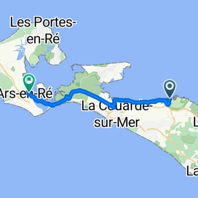 Saint-Martin-de-Ré à Quai de la Criée, Ars-en-Ré