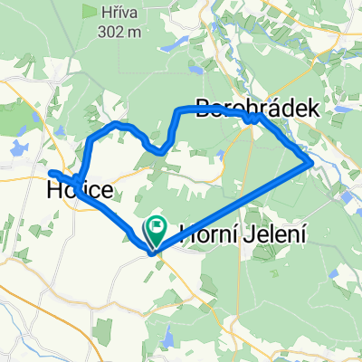 Ředice, Holice, Borohrádek, Čermná, Jelení