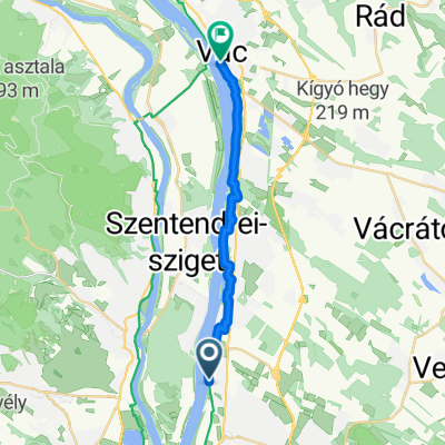 Dunakeszi - Ady Endre sétány, Vác