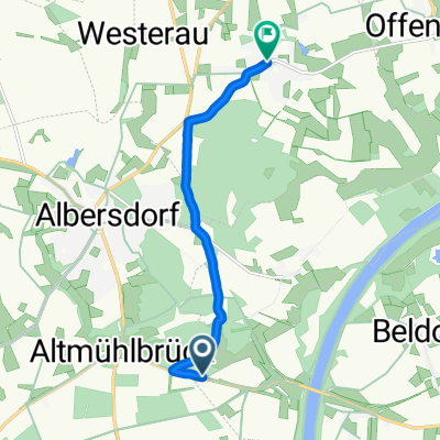 Albersdorferfeld nach Siebenstern