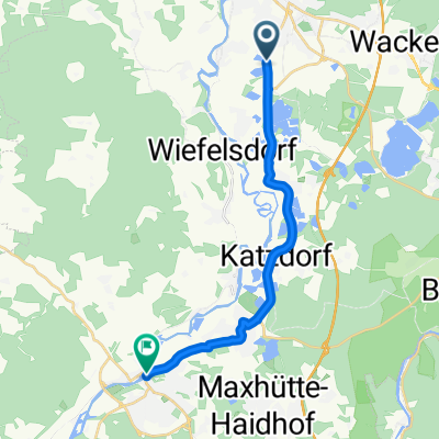 Otto-Hahn-Straße nach Naabgasse