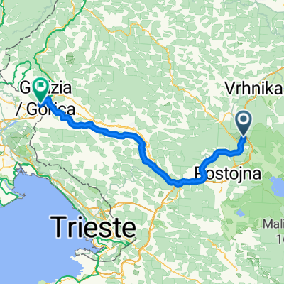 Laze to Gorizia Stazione FF SS (I)