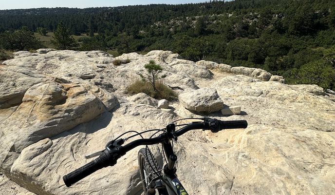 Photo 2 of the Bikemap route "Rockrimmon, Colorado Springs to Rockrimmon, Colorado Springs"