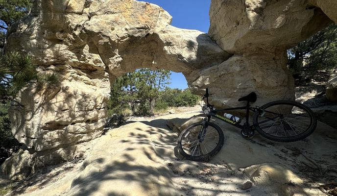 Photo 1 of the Bikemap route "Rockrimmon, Colorado Springs to Rockrimmon, Colorado Springs"