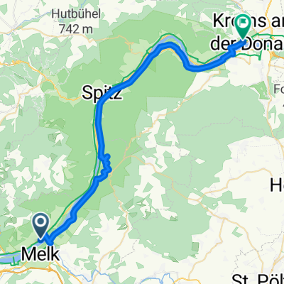 Emmersdorf an der Donau nach Undstraße