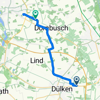 Viersener Straße, Viersen nach Bocholt, Nettetal