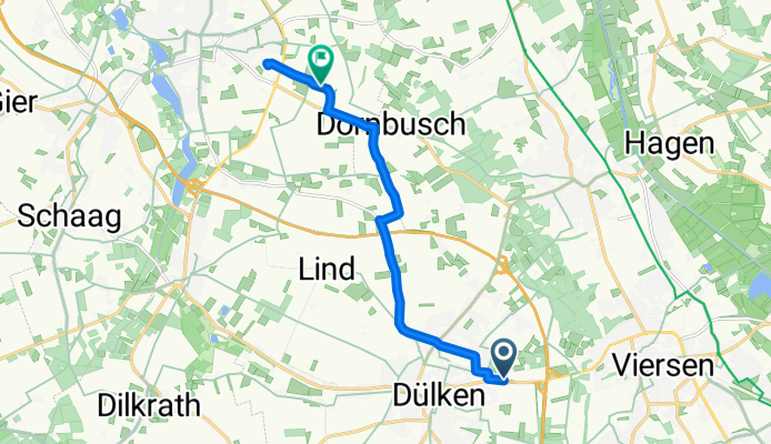 Viersener Straße, Viersen nach Bocholt, Nettetal