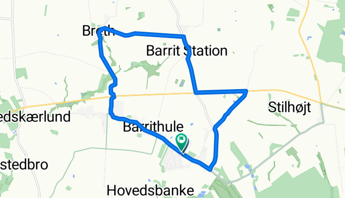 Bagervænget, Barrit to Bagervænget, Barrit