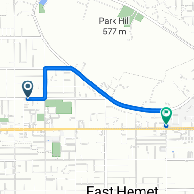 North Mayflower Street to California