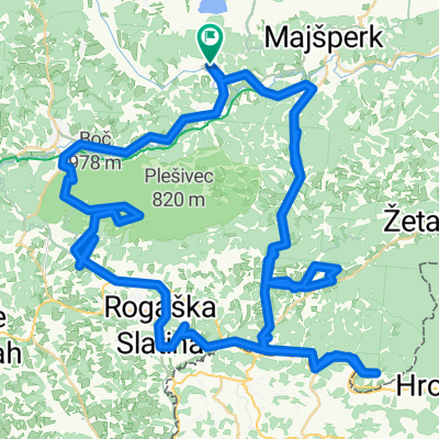2025 Mostečno - Boč - Kostrivnica - Drevenik - Rogaška slatina - Rogatec - Dobovec - Dolina Winettu - Tlake - Donačka - Sv. Jurij - Tlake - Koritno - Mostečno