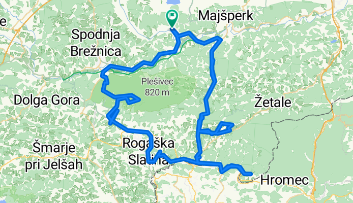 2025 Mostečno - Boč - Kostrivnica - Drevenik - Rogaška slatina - Rogatec - Dobovec - Dolina Winettu - Tlake - Donačka - Sv. Jurij - Tlake - Koritno - Mostečno