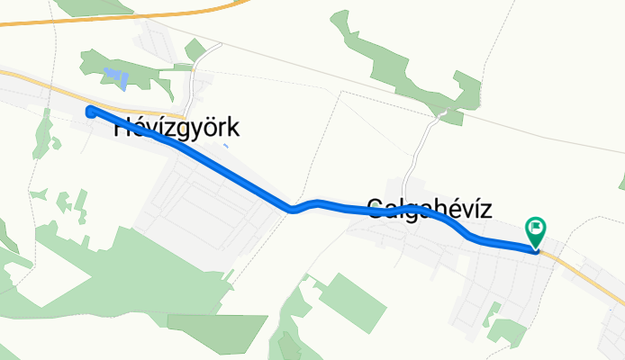Fő út, Galgahévíz - Fő út, Galgahévíz