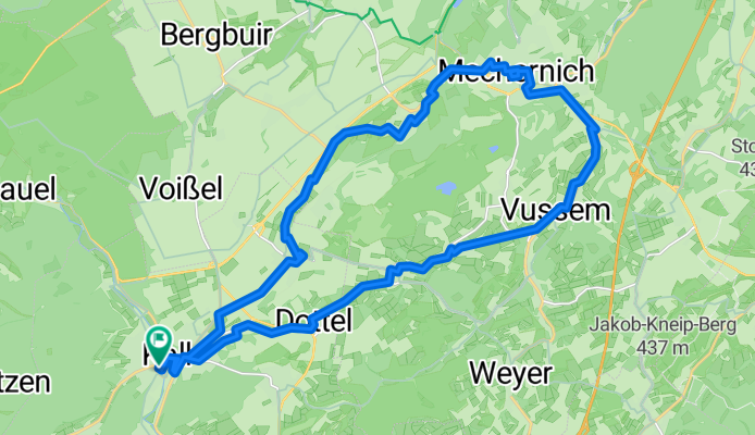 Route in Kall