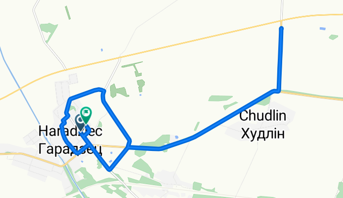 Осмоловичи - Городец, Городецкий до Осмоловичи - Городец, Городецкий