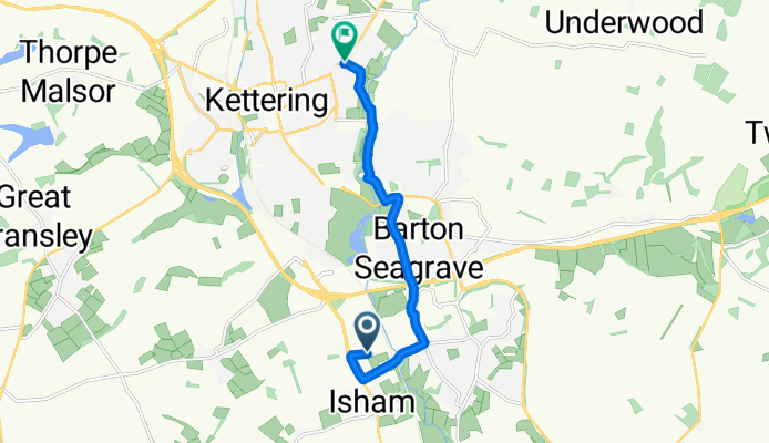 Pytchley, Kettering to Maple Road, Kettering